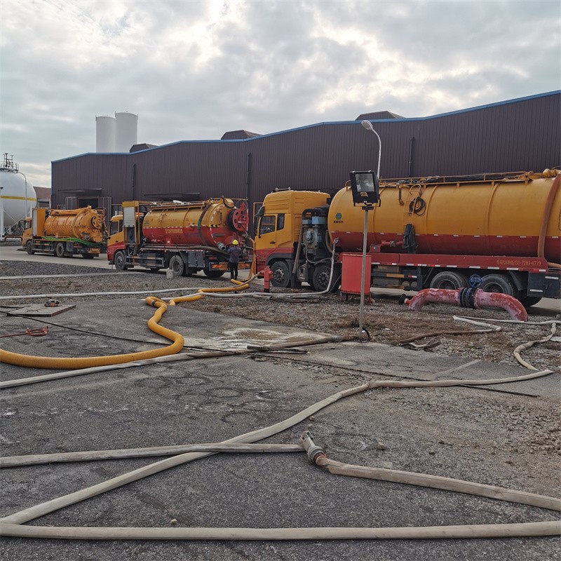 罗家集污水池清理