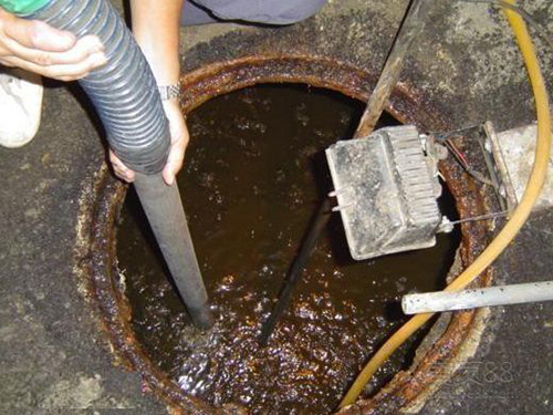 罗家集隔油池清理